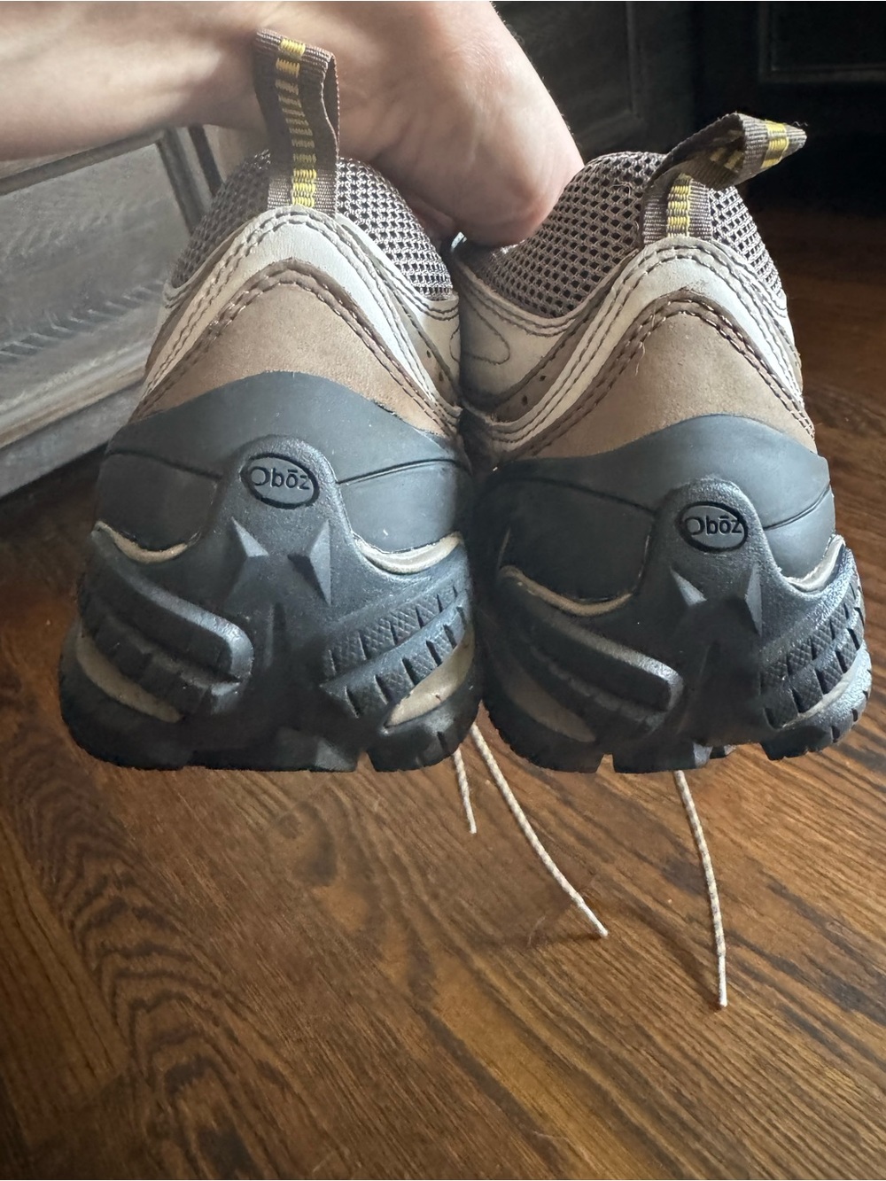 Oboz Women's Brown Hiking Combat Boots - Picture 4 of 9